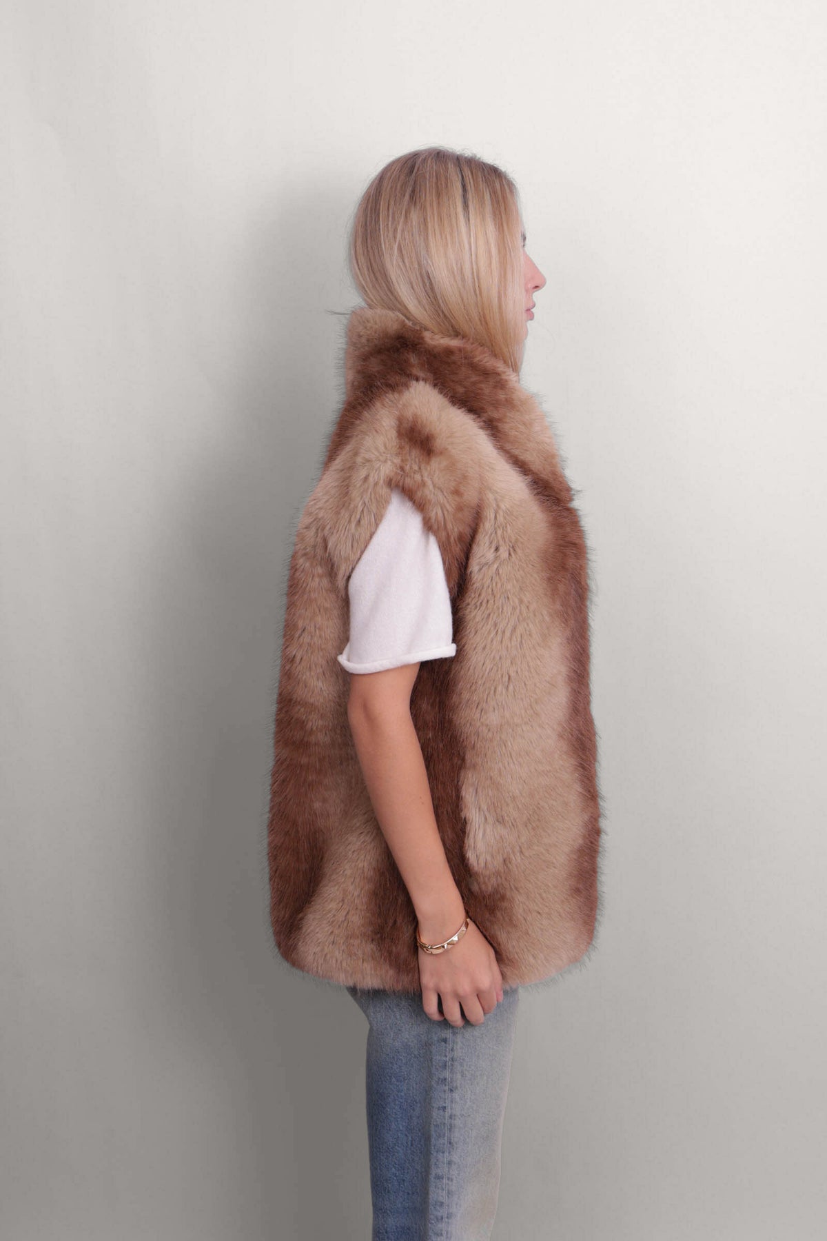 Laila Mink Vest