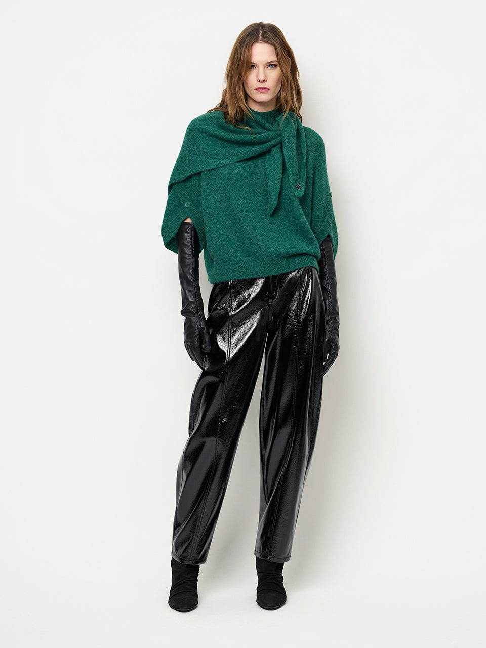 Mahani cape sweater
