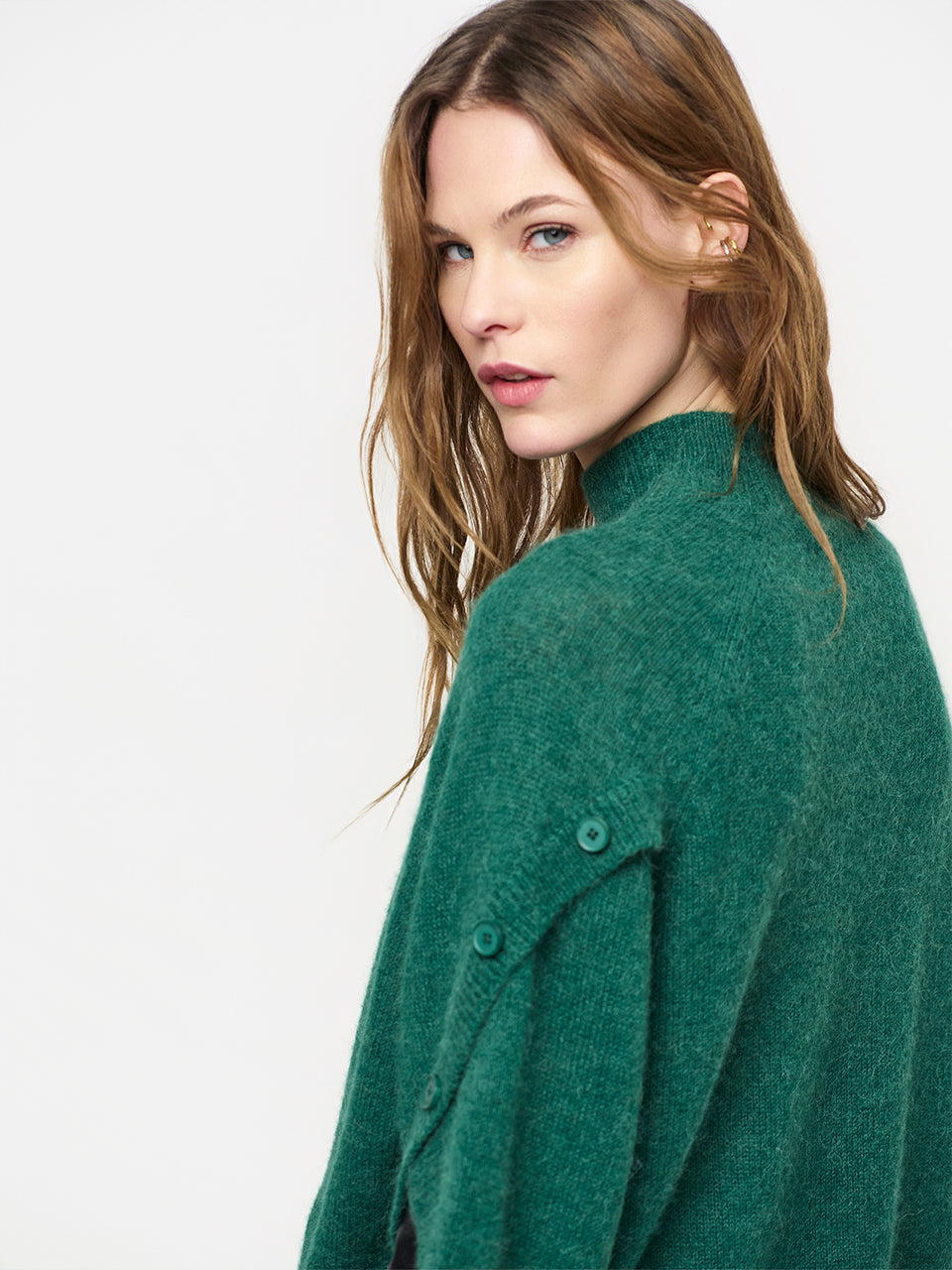 Mahani cape sweater