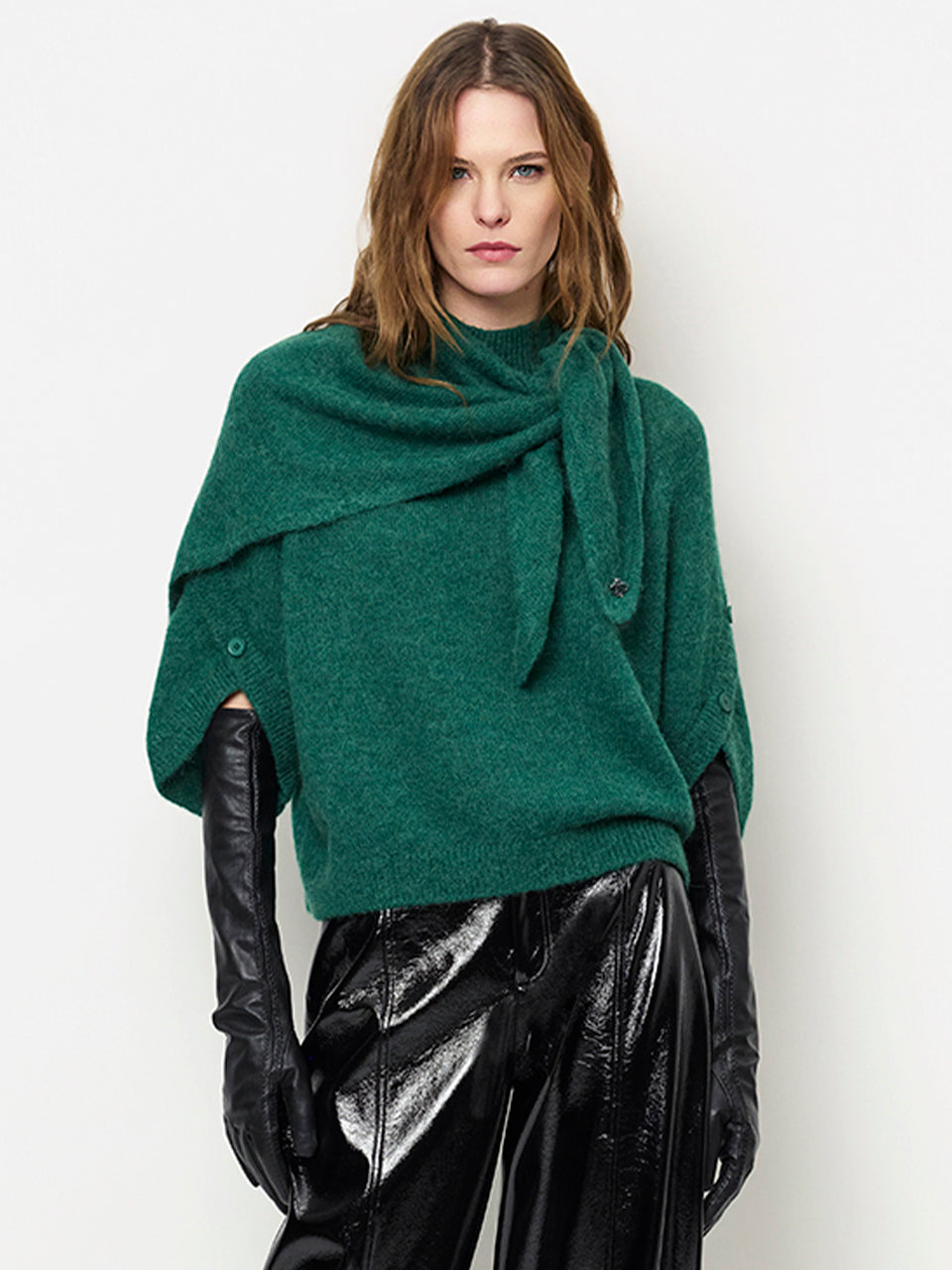 Mahani cape sweater