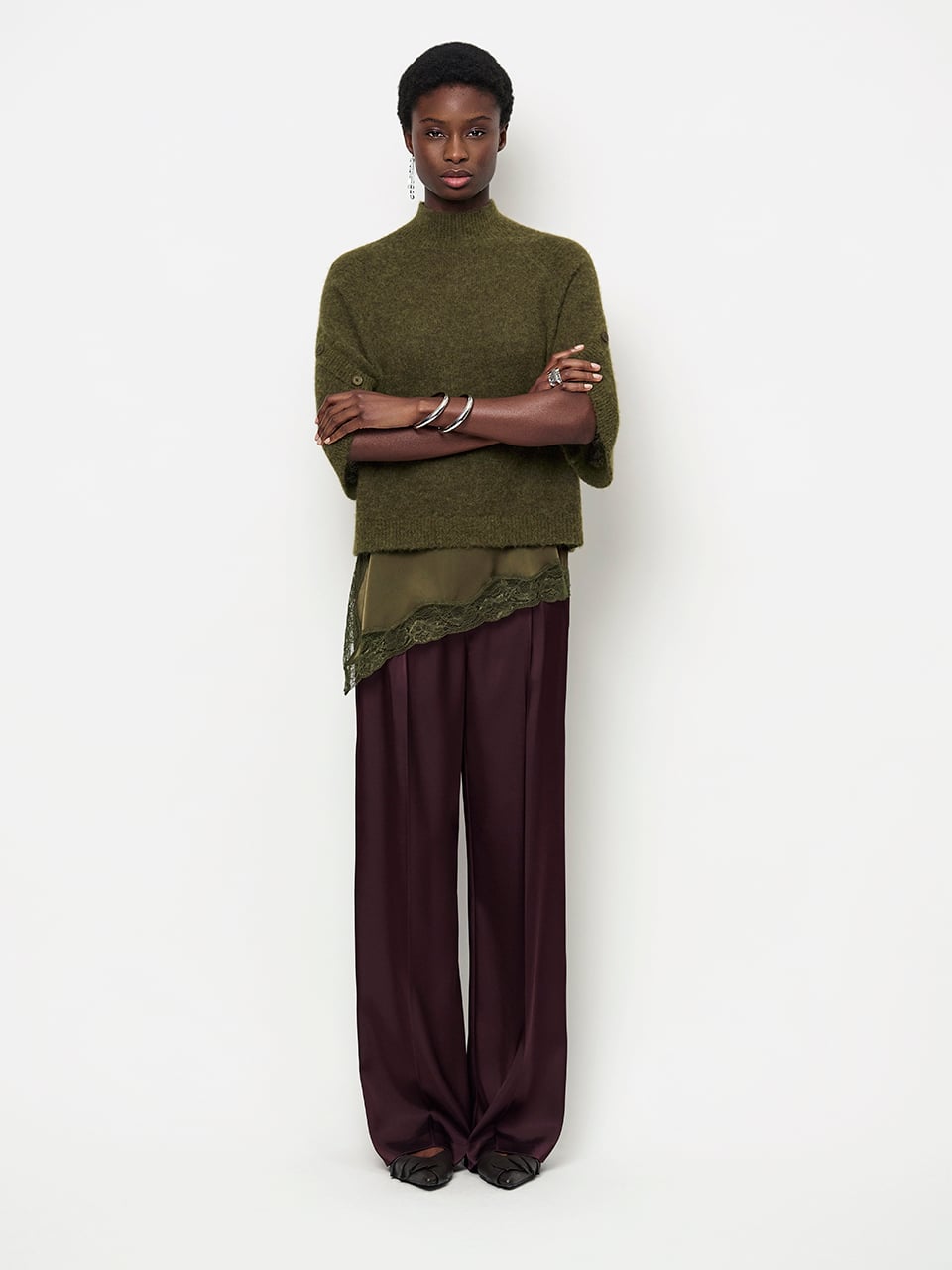 Mahani cape sweater
