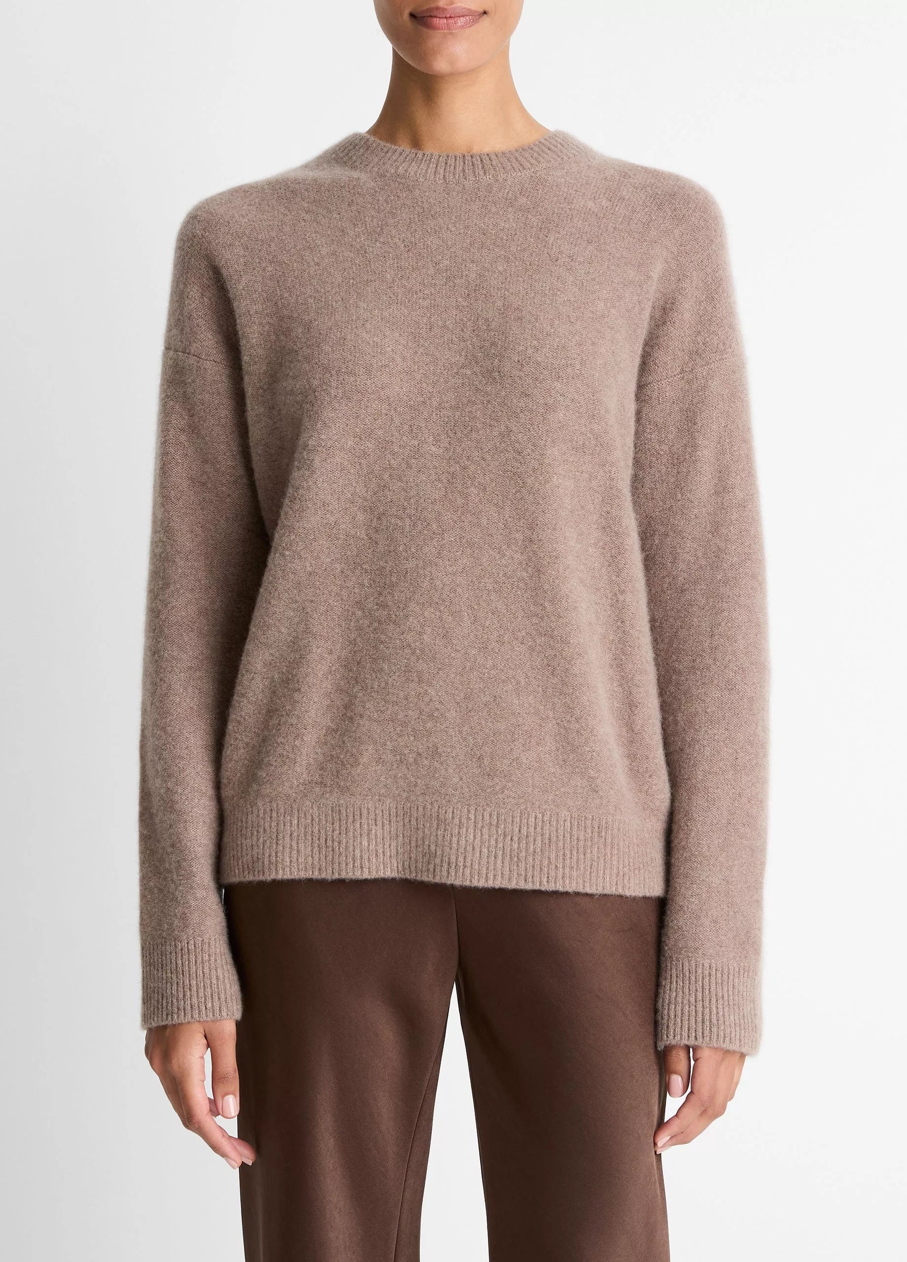 BOILED CASHMERE CREW V162379817