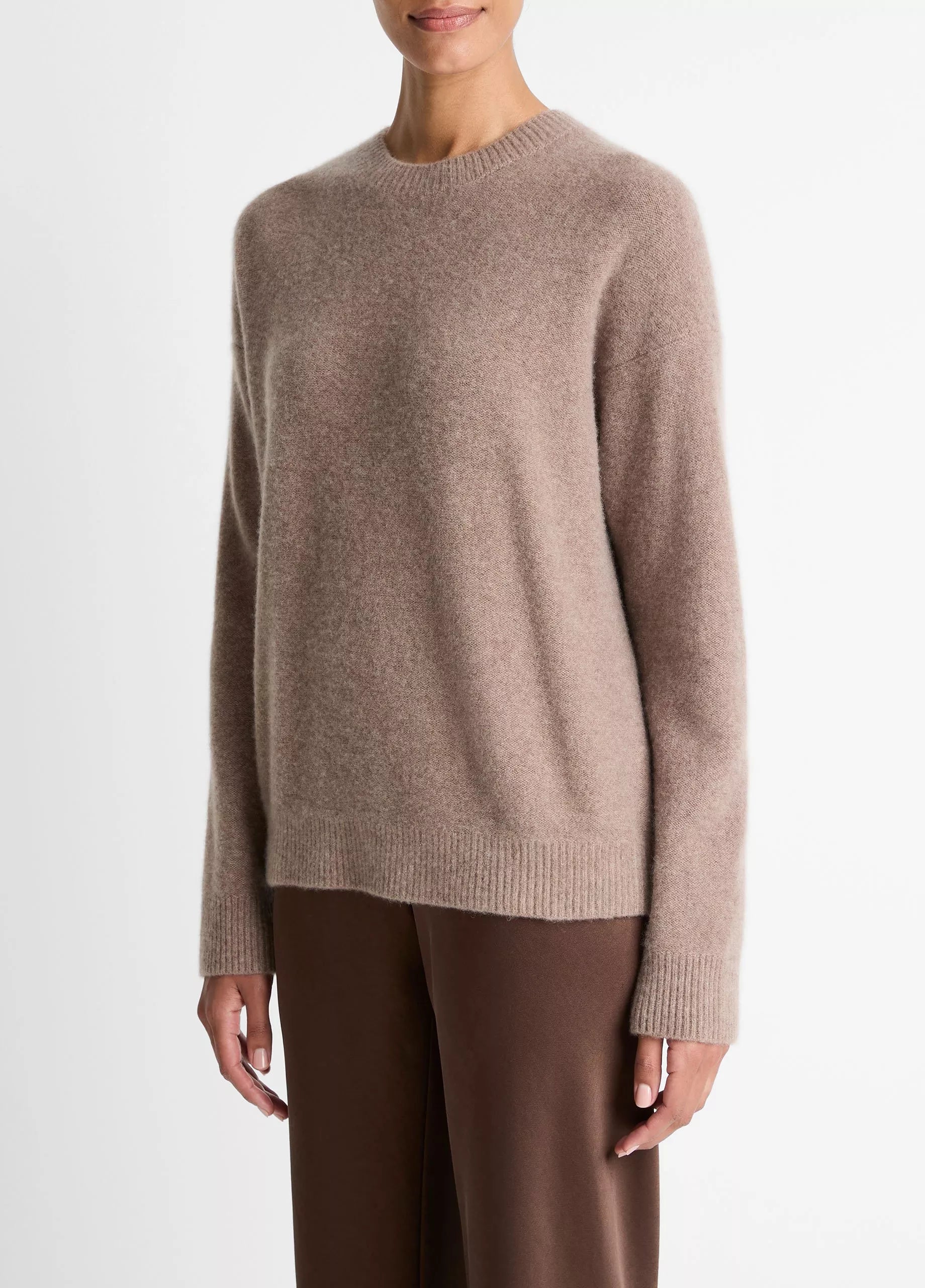 BOILED CASHMERE CREW V162379817