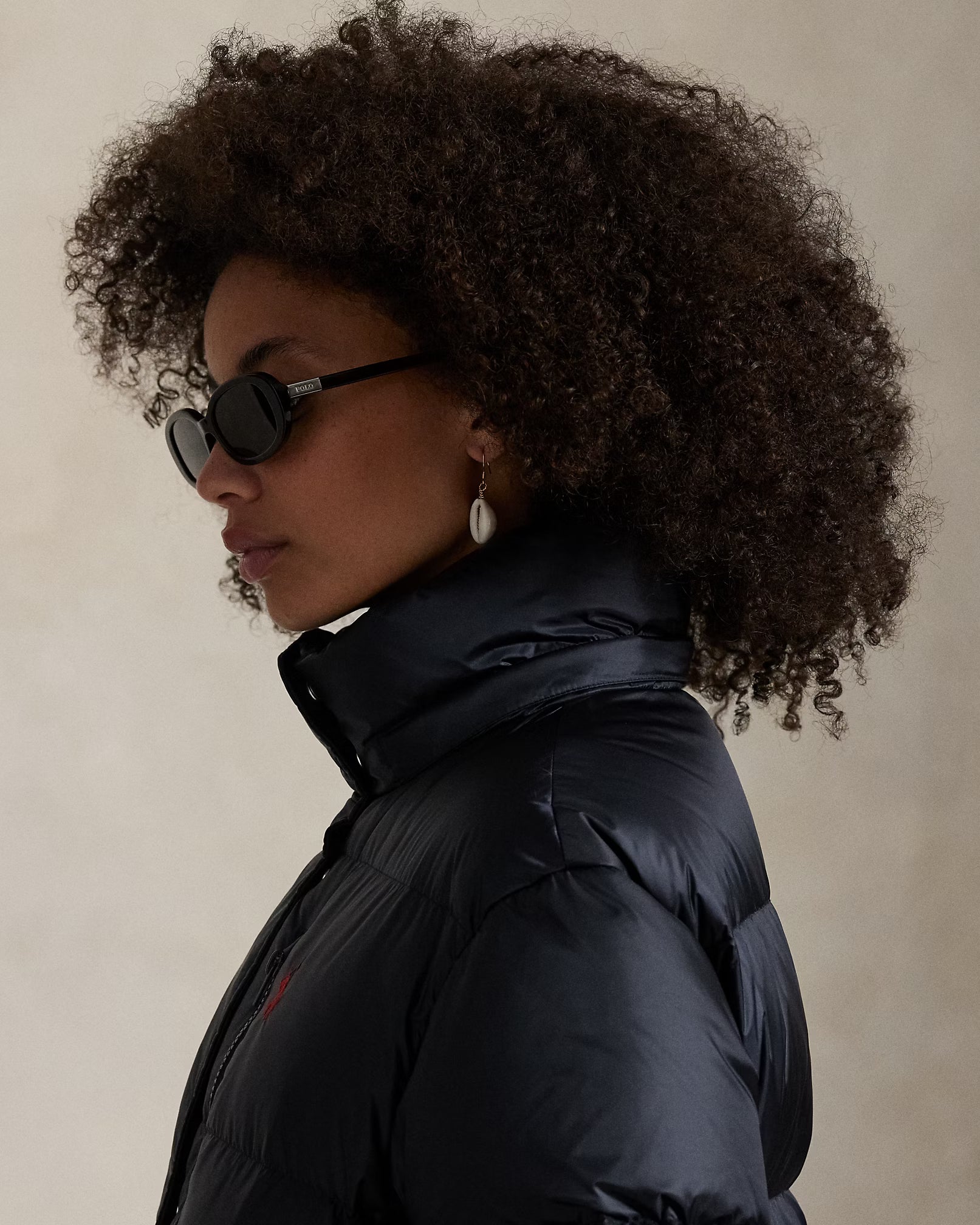 WOVEN PUFFER COAT
