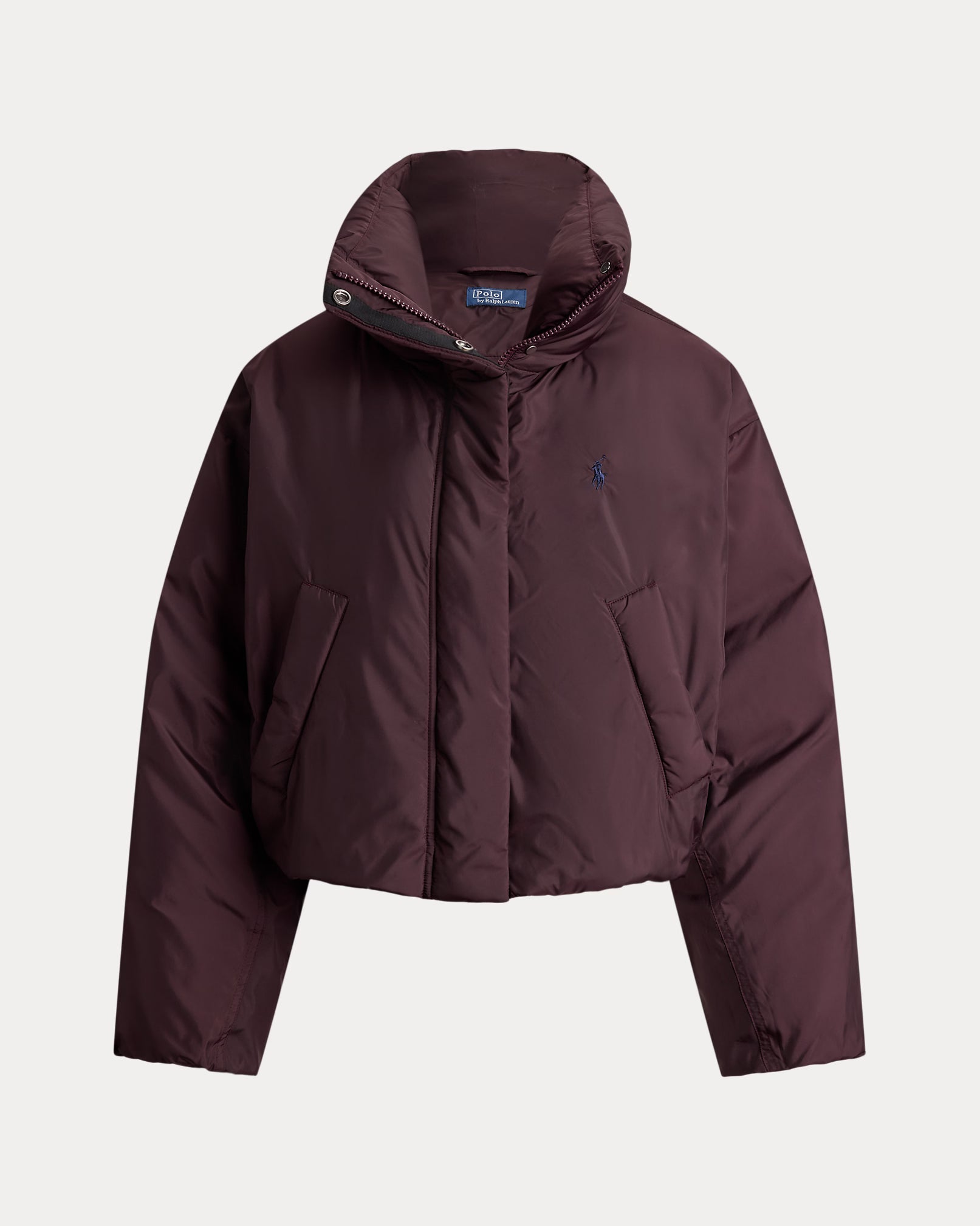 WOVEN PUFFER COAT