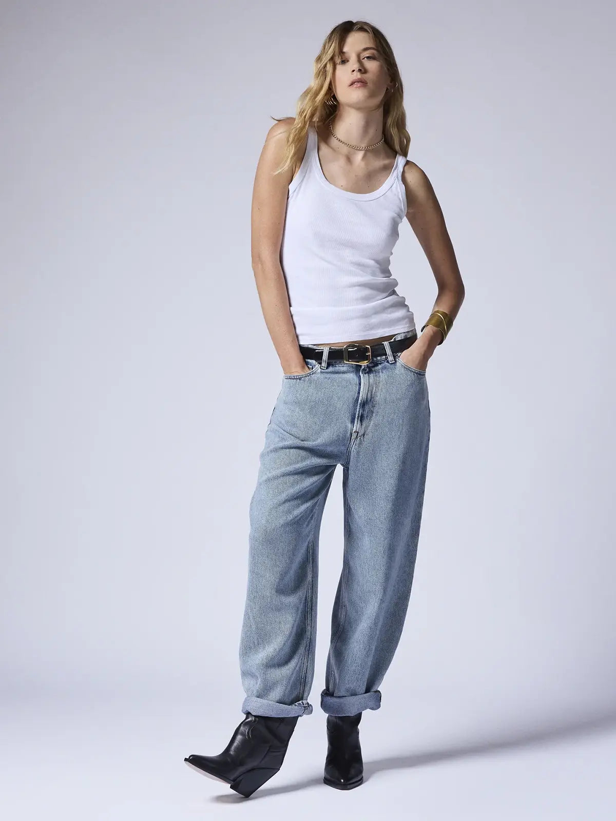 Jeans Skater BF Vintage Lagoon