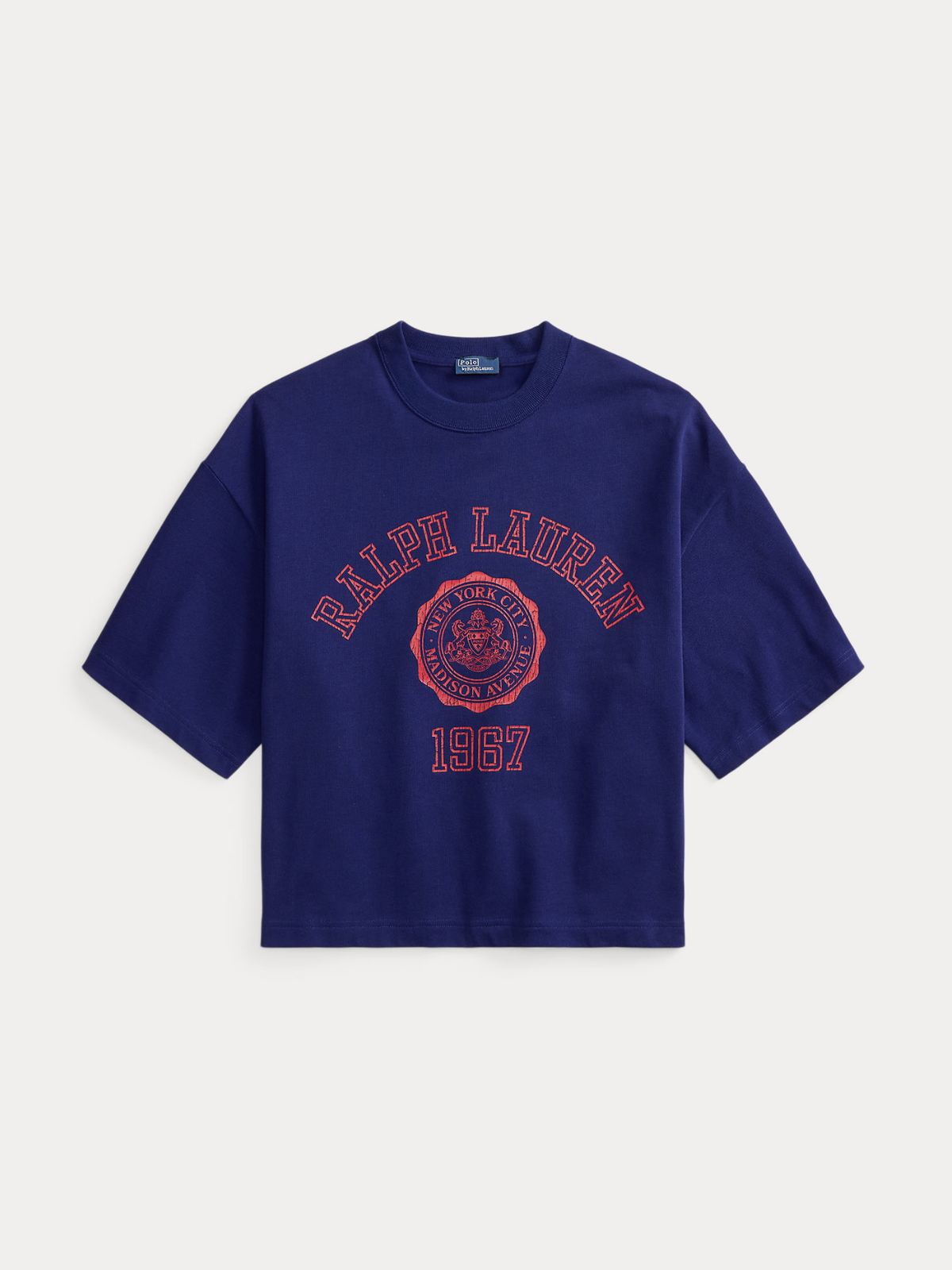 CREST COTTON JERSEY TEE