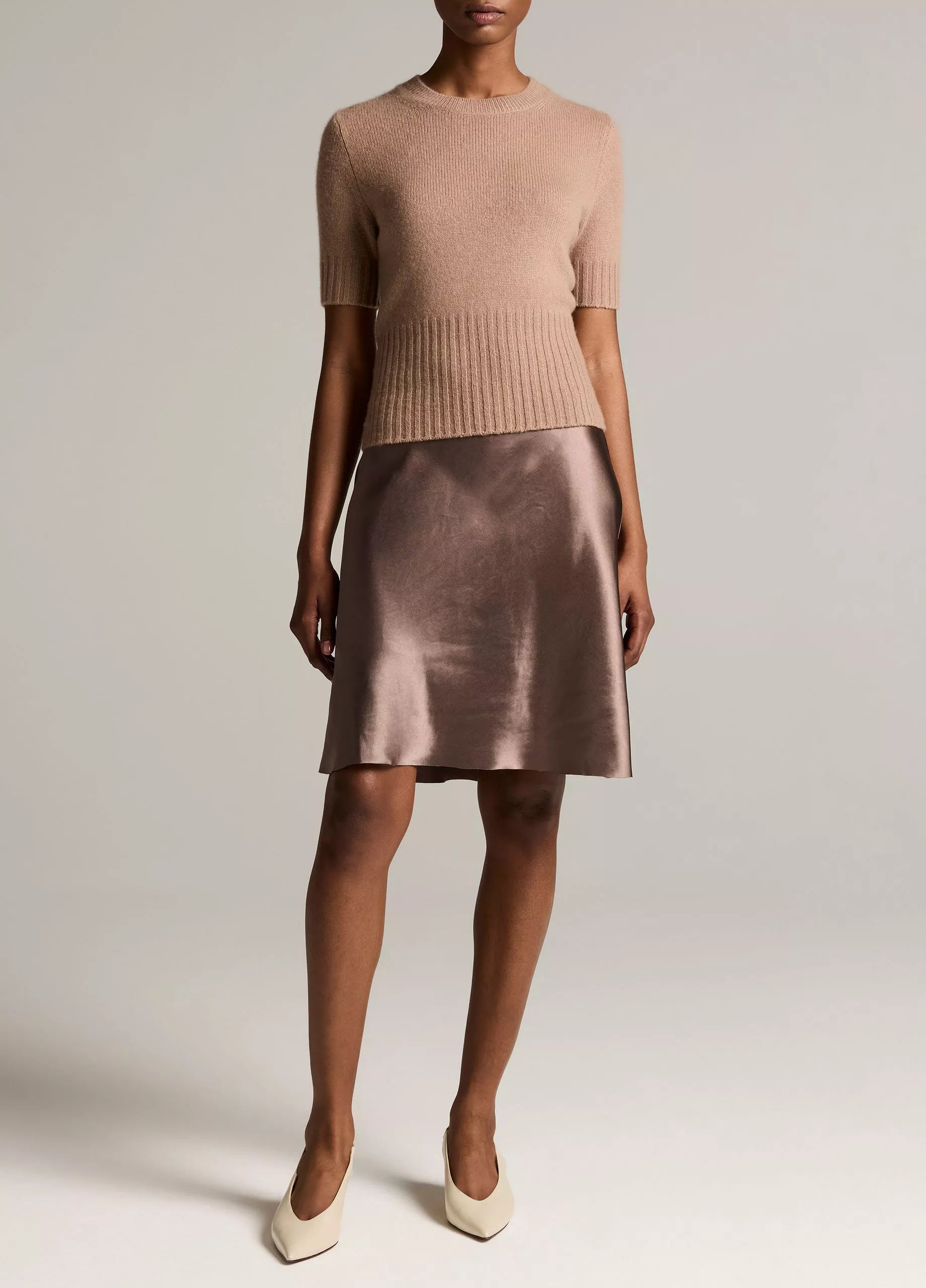 SHORT SLIP SKIRT