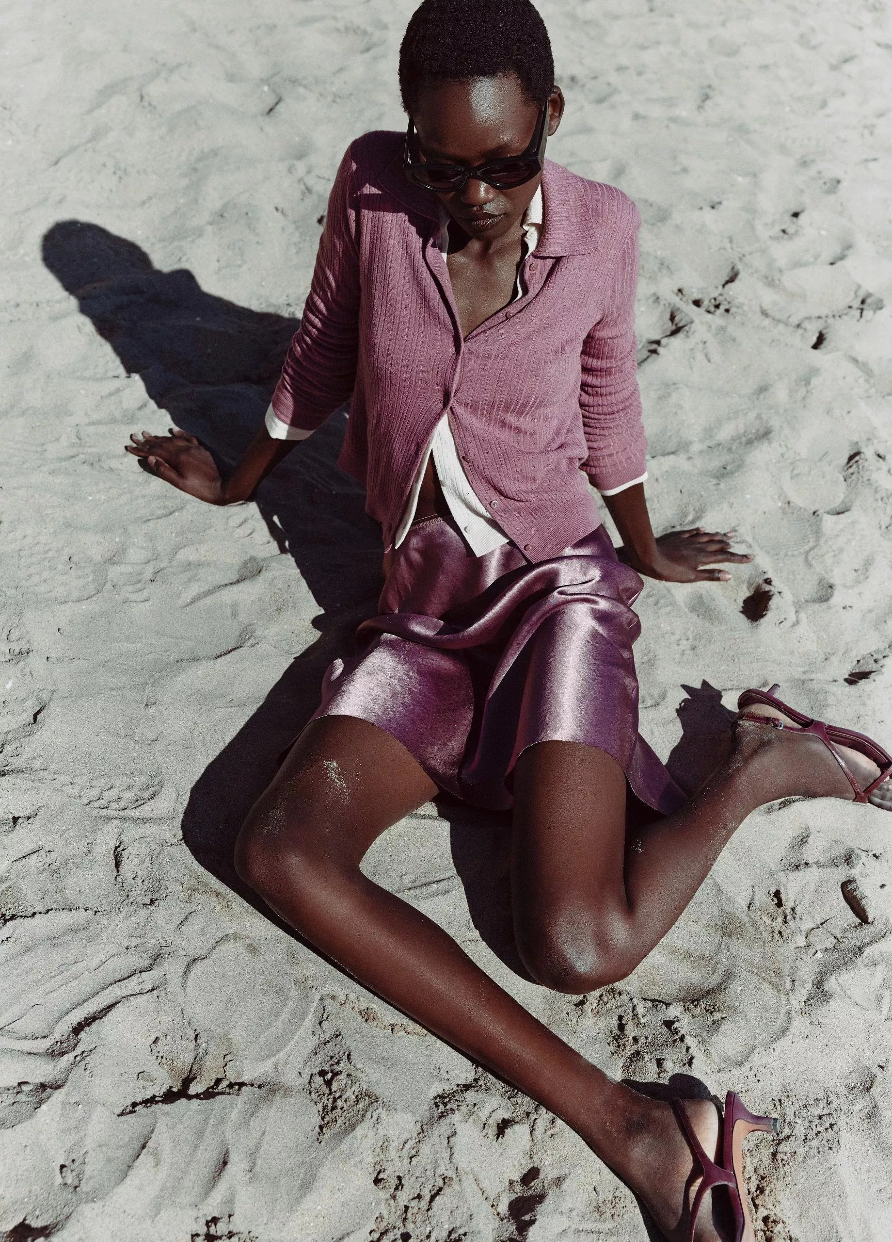 SHORT SLIP SKIRT