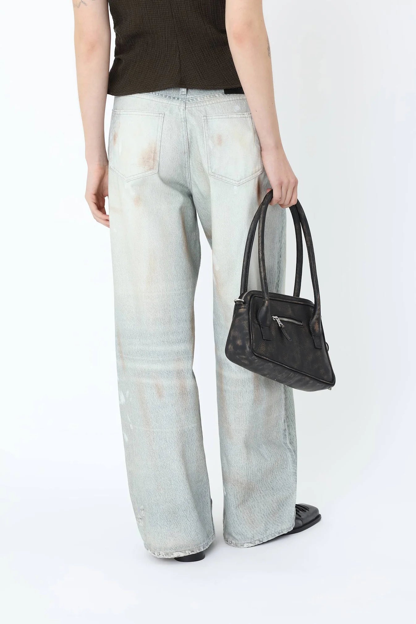 Lyon Printed Denim Jeans W