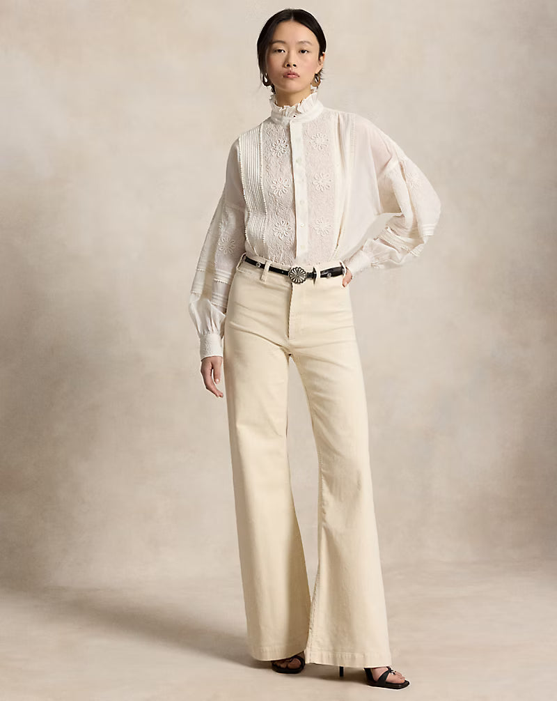 WOVEN FLARE PANTS
