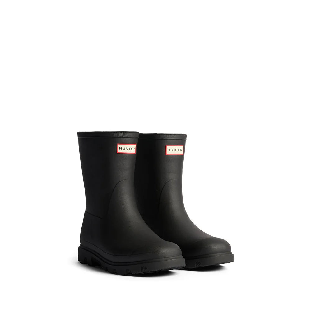 UNISEX DOWNPOUR SHORT INSULATED BOOT BLACK