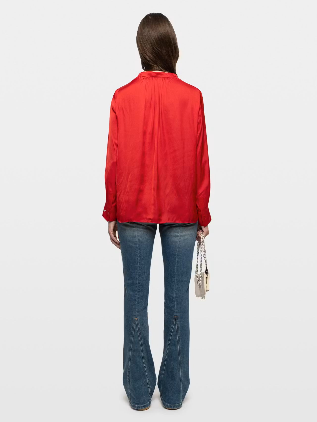 TINK SATIN TOP WWSH00021
