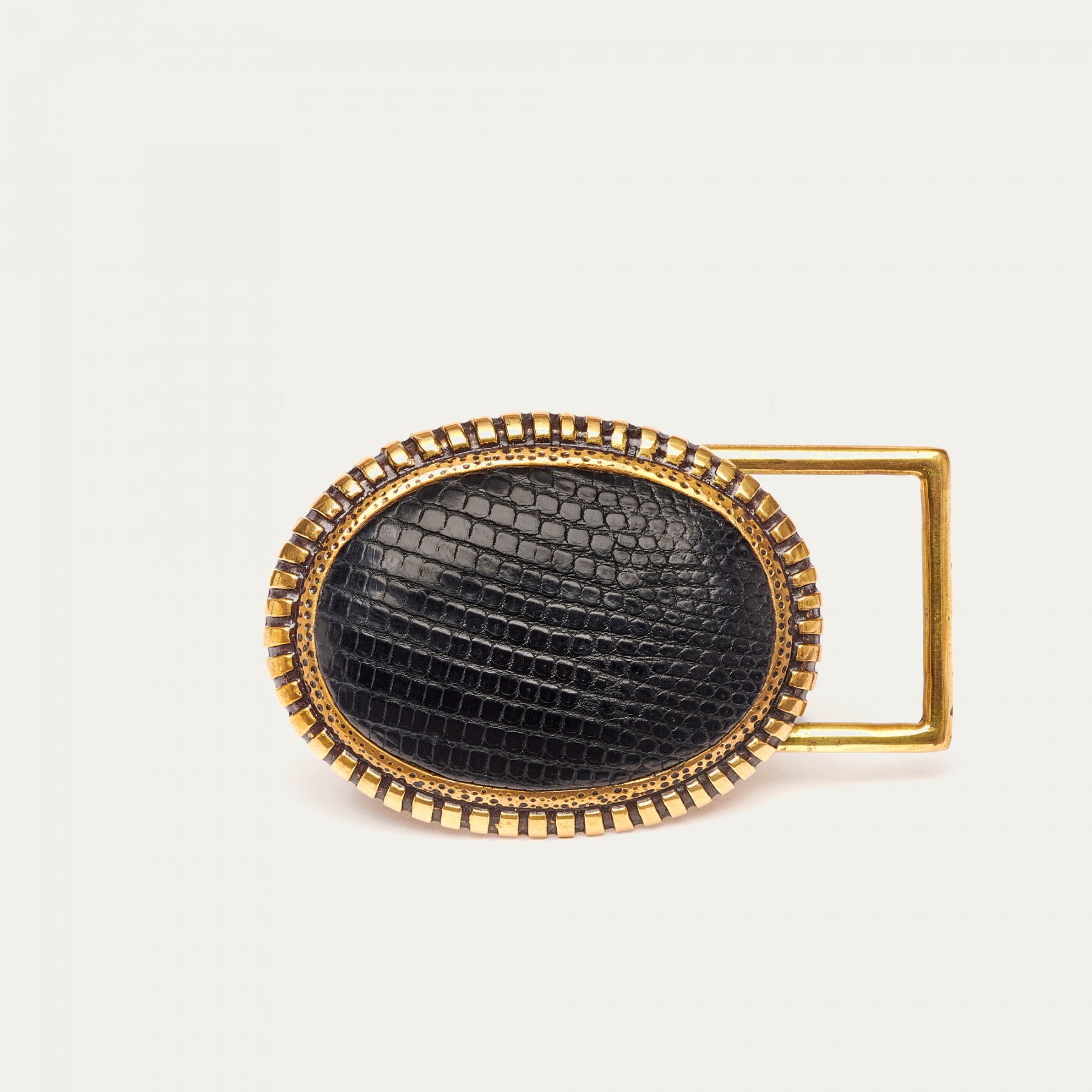 Black Lizard Dallas Baby Buckle (Small)