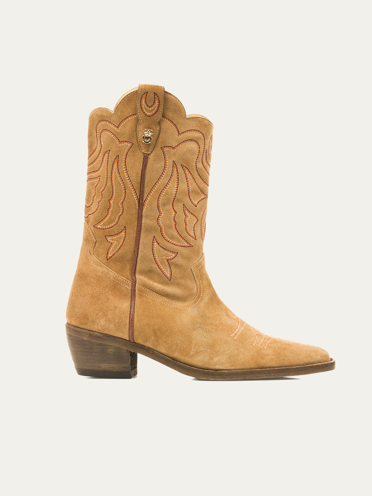 Laarzen Olive Leather Lucienne
