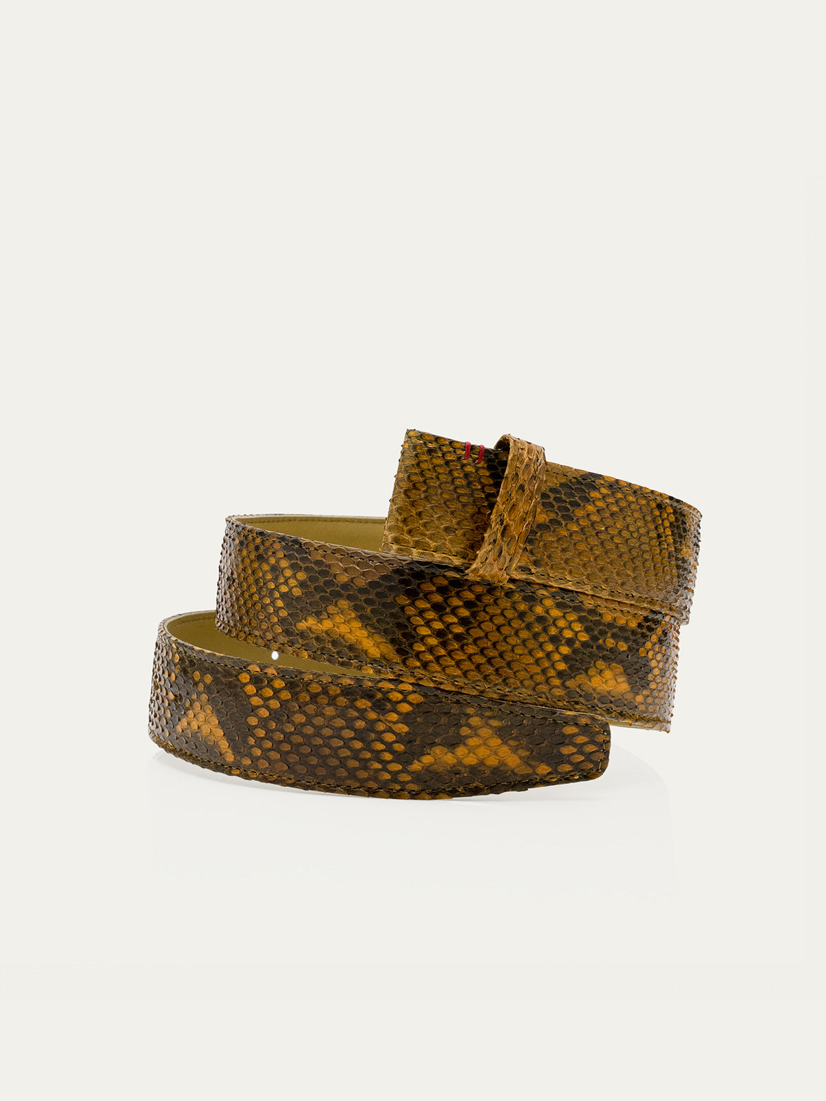 Riem Ranch Python Leather Belt