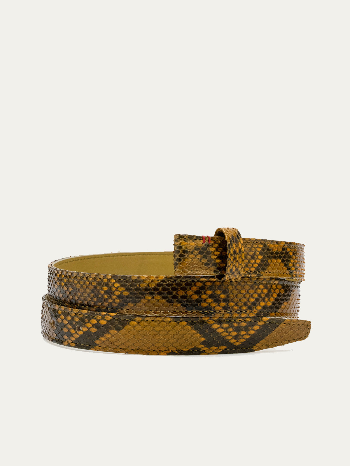 Riem Ranch Python Leather Baby Belt