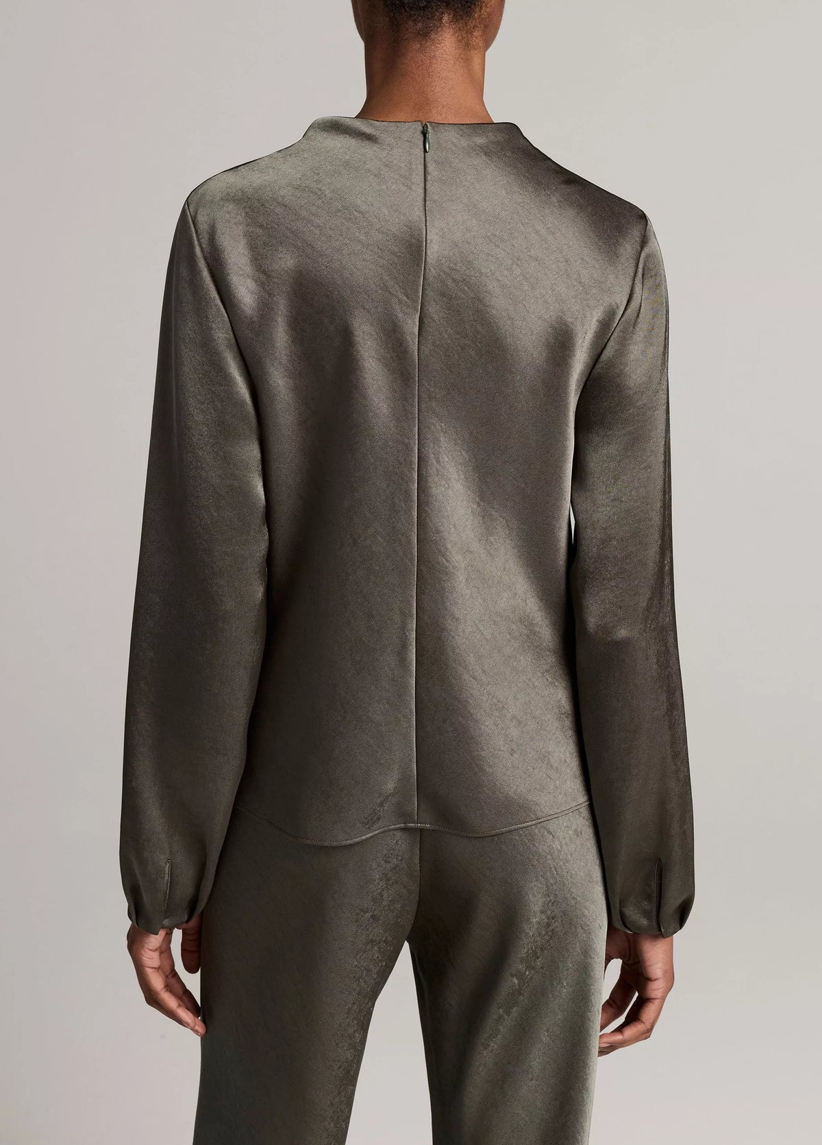 DRAPED COWL NK L/S