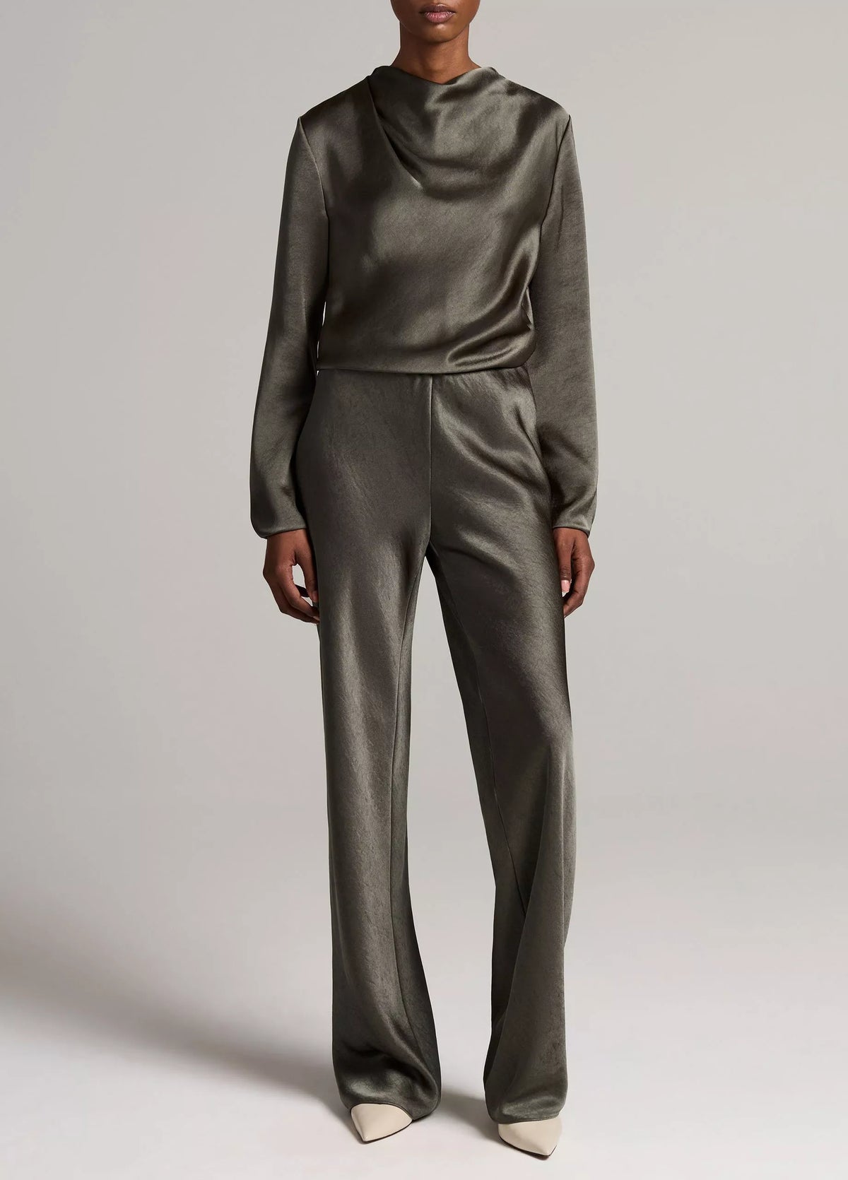 DRAPED COWL NK L/S